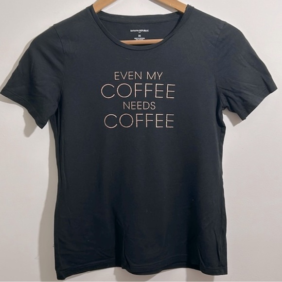 Banana Republic T shirt Women’s Black Tee size XS - Picture 7 of 7